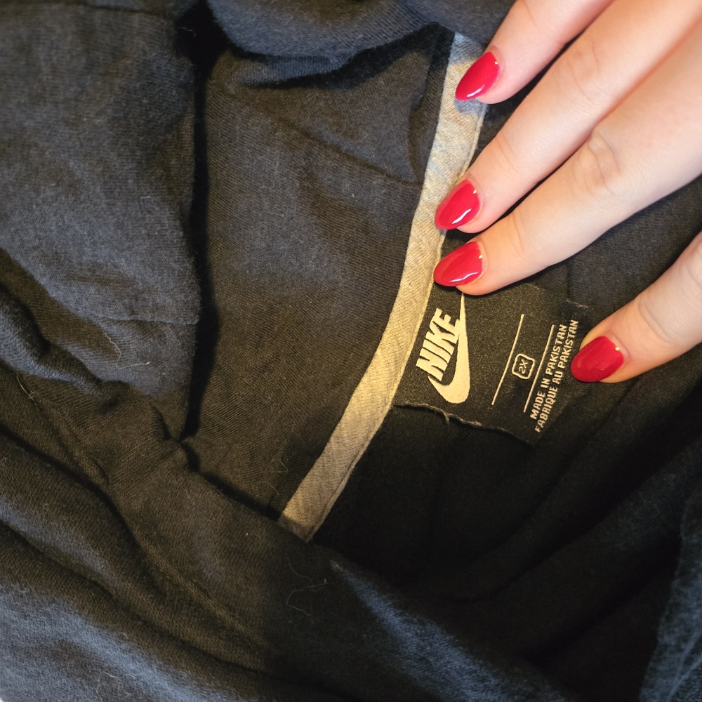 Nike Black Cowl Neck Sweatshirt
